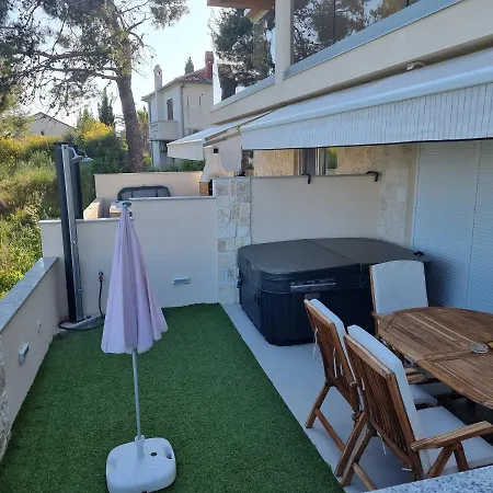 Villa Beachfront With Hot Tubs Sun Garden *